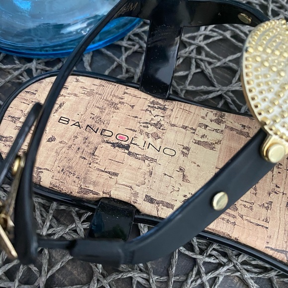 BANDOLINO BLACK SANDAL - Picture 4 of 4